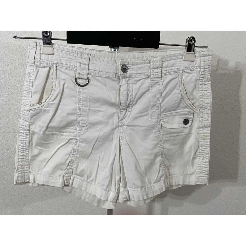 Style & Co Womens Size 14P Shorts White 36X5”